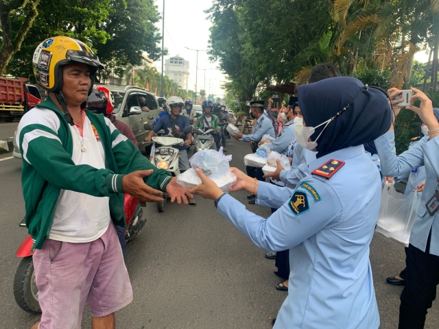 Lapas Perempuan palembang berbagi