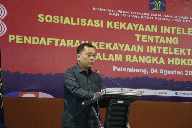 sosialisasi kekayaan intelektual kemenkumham sumsel 1