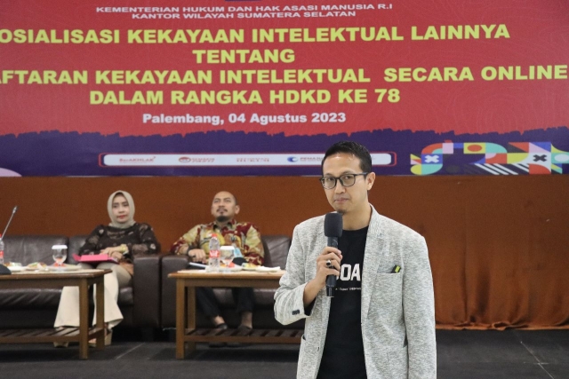 sosialisasi kekayaan intelektual kemenkumham sumsel 1