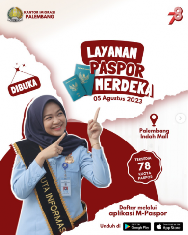 Expo Pelayanan Publik Kemenkumham Sumsel