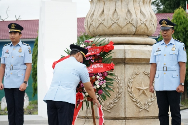 Tabur Bunga Bhakti Imigrasi Kemenkumham Sumsel 1