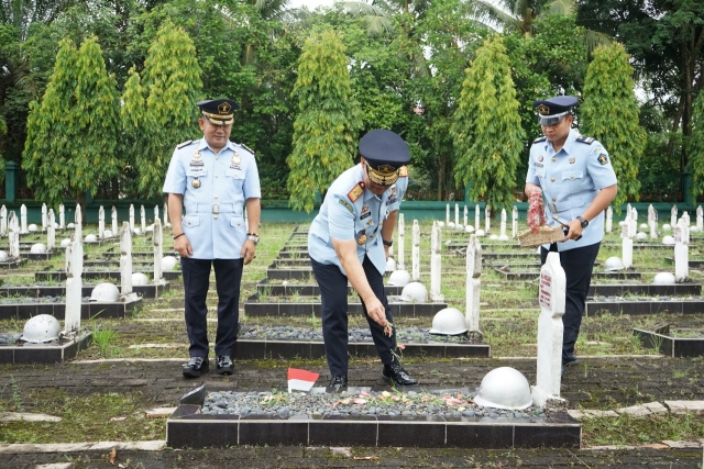 Tabur Bunga Bhakti Imigrasi Kemenkumham Sumsel 1