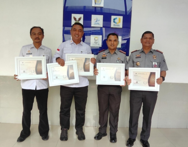 penghargaan kppn kemenkumham sumsel 1