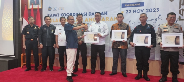 penghargaan kppn kemenkumham sumsel 1