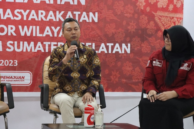 Kemenkumham Sumsel Sosialisasi Kebijakan Pemasyarakatan 1