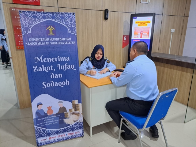 Zakat Kemenkumham Sumsel