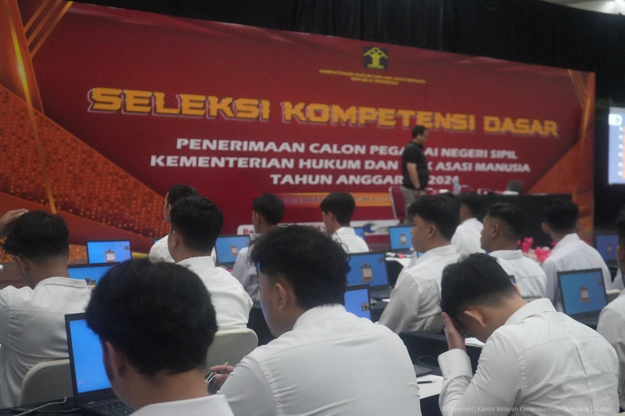 nilai tertinggi Penjaga tahanan cpns kumham sumsel 2