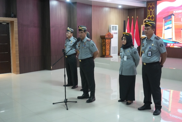 Kemenkumham sumsel apel kesiapan idulfitri 4