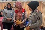 CSR dan SMEPP PT Pertamina Persero Kunjungi Lapas Perempuan Kelas IIA Palembang Kanwil Kemenkumham Sumsel